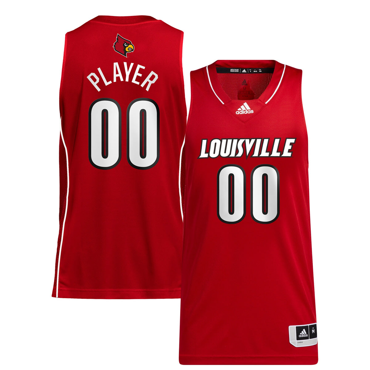 Louisville Cardinals Pick-A-Player NIL Basketball Jersey - Red
