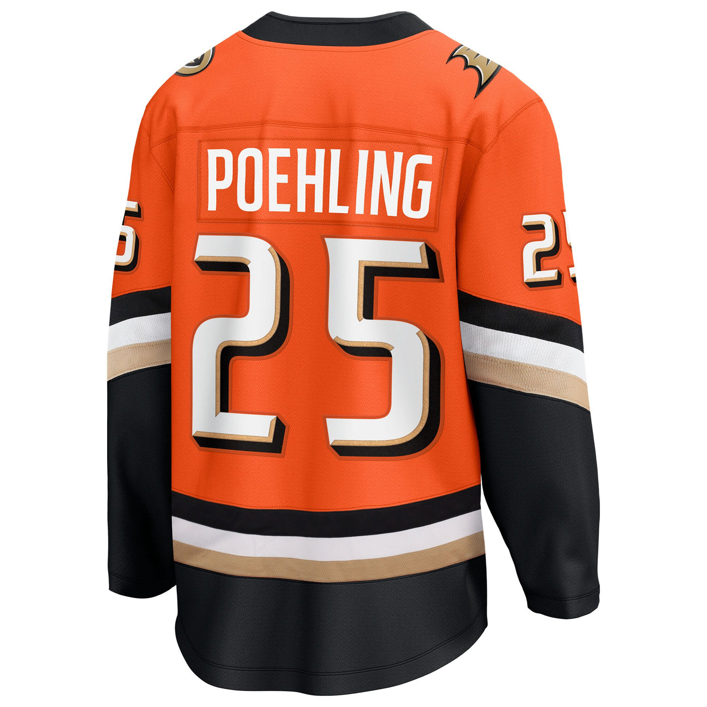 Anaheim Ducks Ryan Poehling Fanatics Orange Home Breakaway Jersey