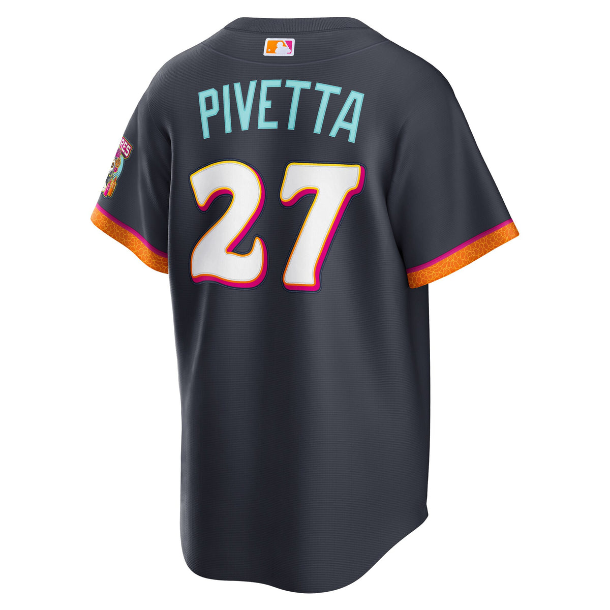San Diego Padres Nick Pivetta Obsidian 2026 City Connect Stadium Jersey