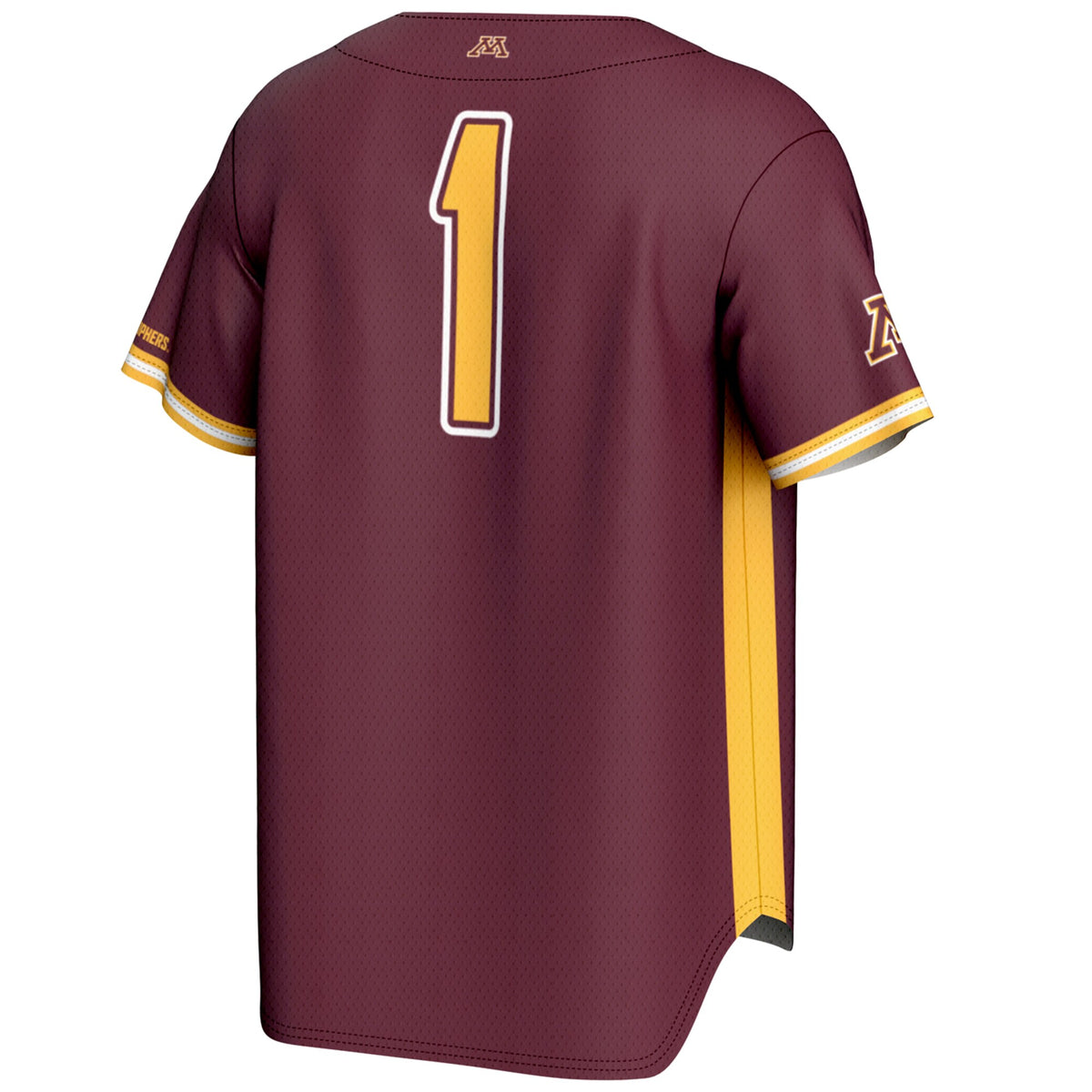 #1 Minnesota Golden Gophers GameDay Greats Lightweight Baseball Jersey - Maroon