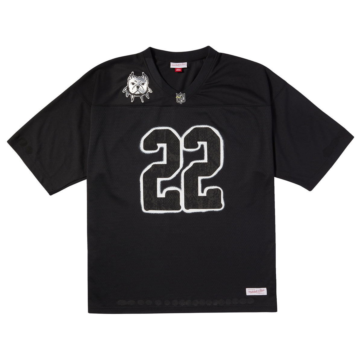 Mitchell & Ness Black ÑFL Por La Cultura x CHITO Limited Edition Jersey