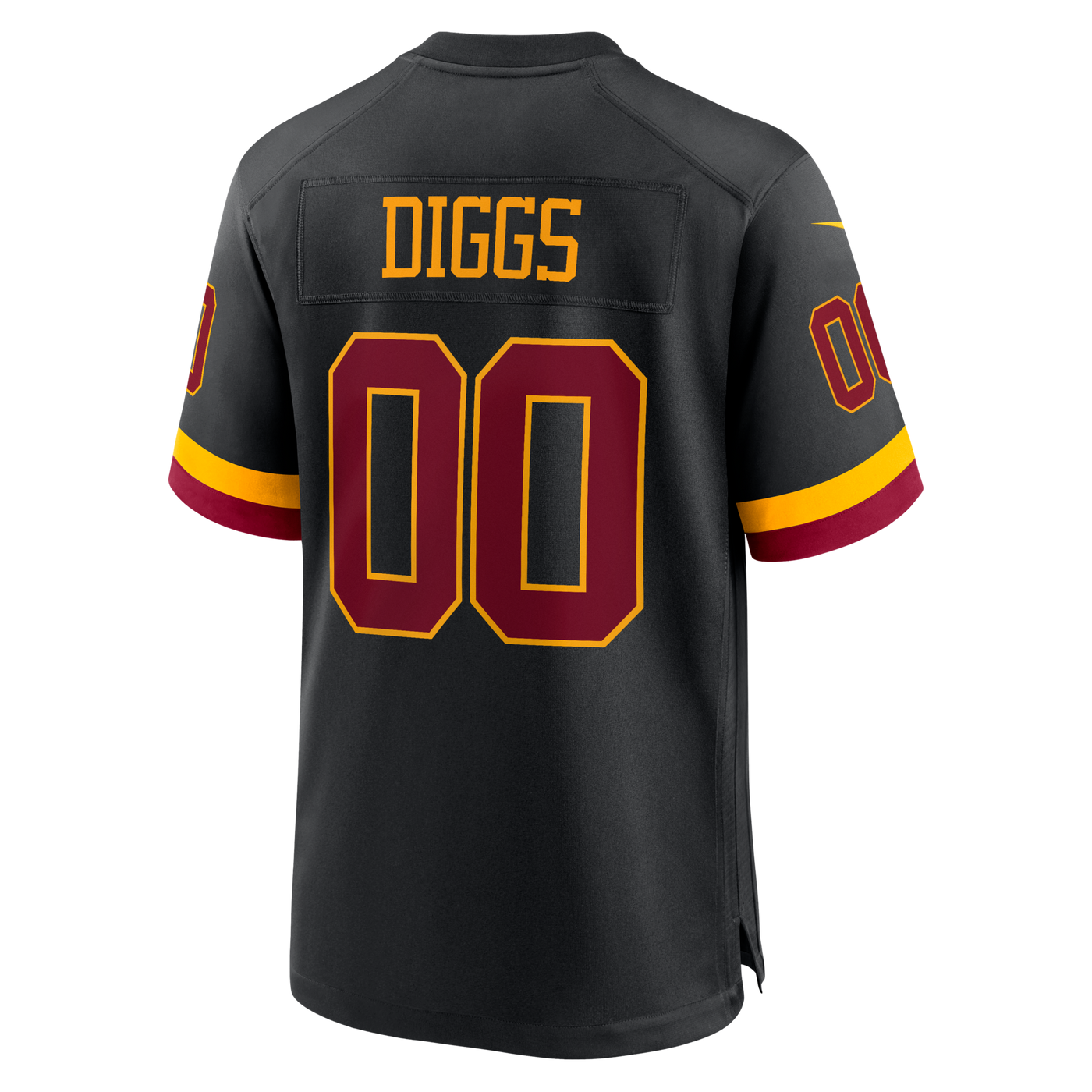 Washington Commanders Stefon Diggs Nike Black Alternate Game Jersey