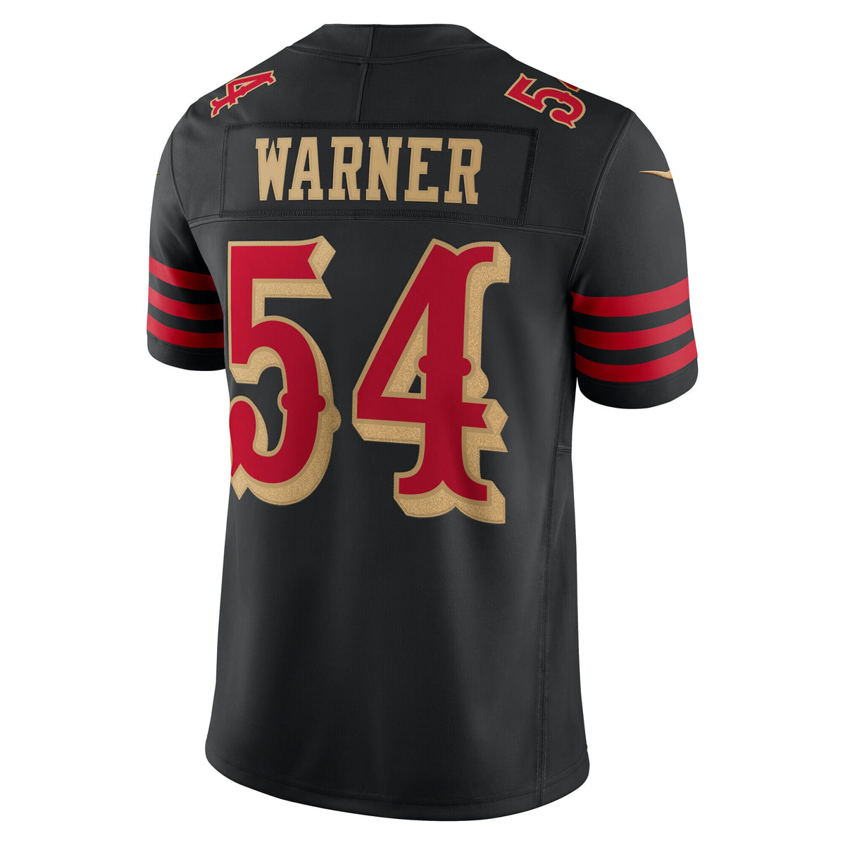San Francisco 49ers Fred Warner Black 2025 Rivalries Collection Stitched Limited Jersey
