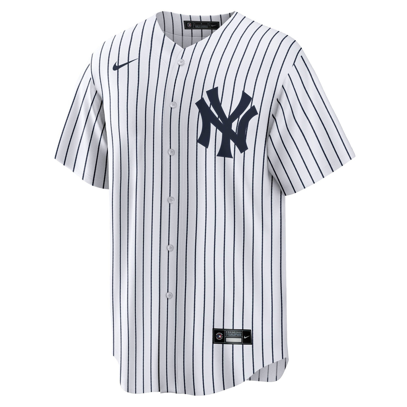 New York Yankees Ben Rice Nike White Home Replica Jersey