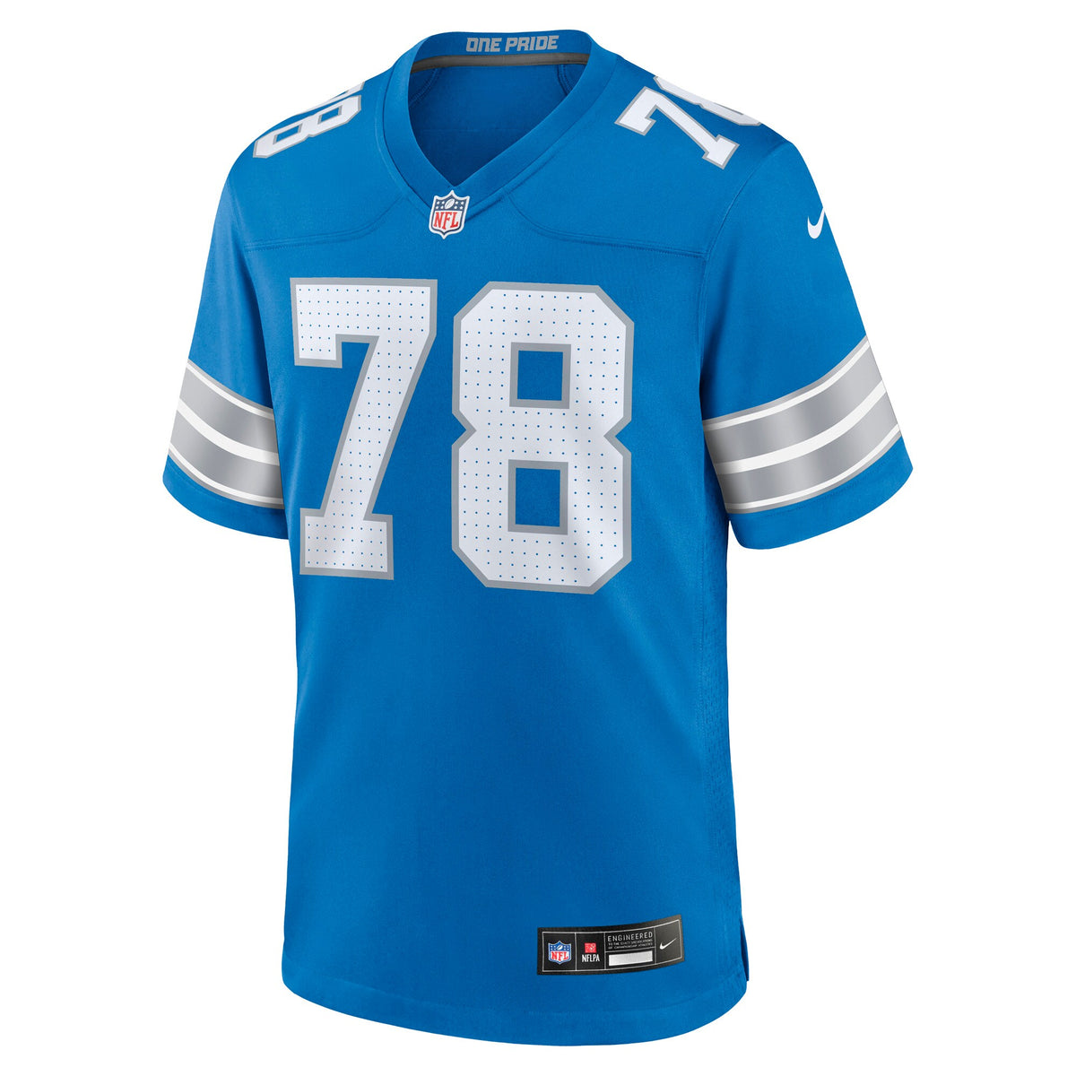 Detroit Lions Ben Bartch Blue Team Game Jersey