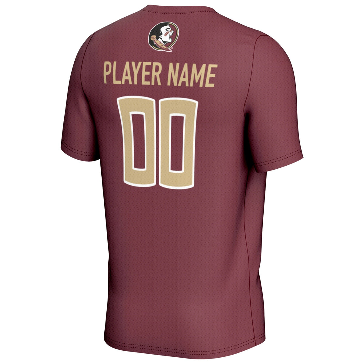 Florida State Seminoles GameDay Greats NIL Pick-A-Player Lightweight Collegiate Soccer Fashion Jersey - Garnet