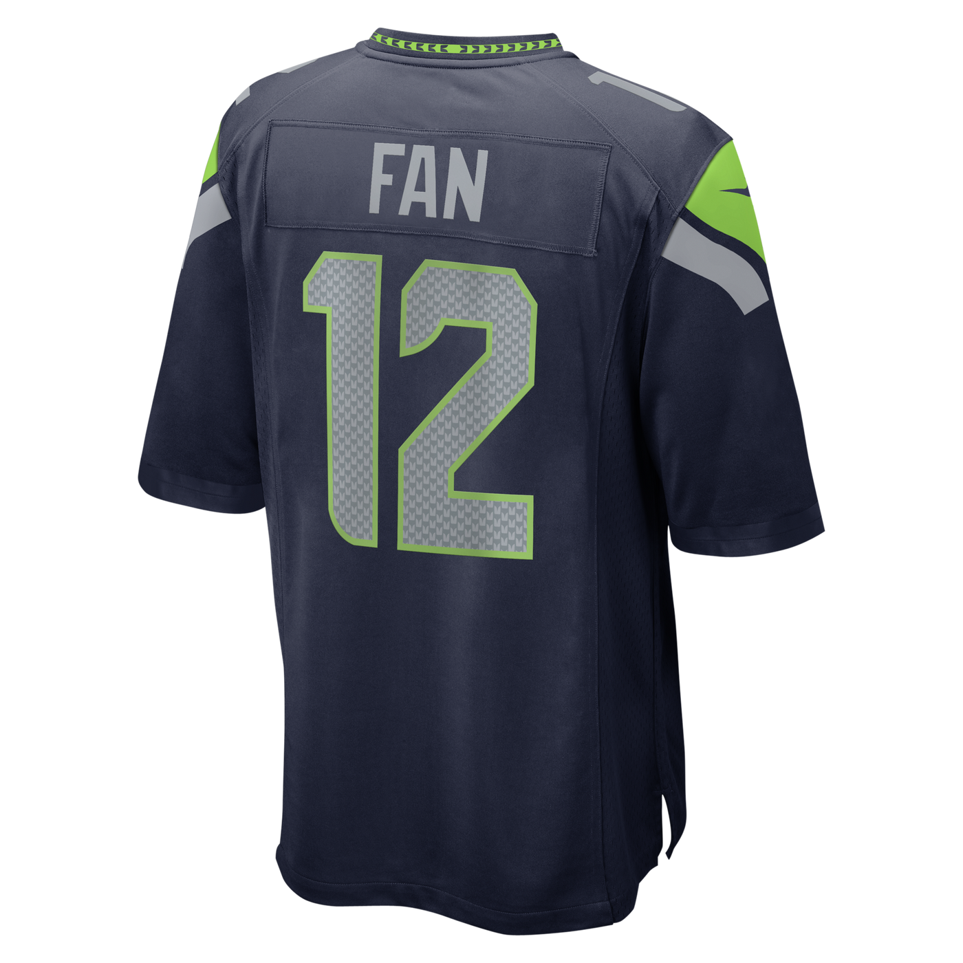 Seattle Seahawks 12s Nike College Navy Team Game Jersey