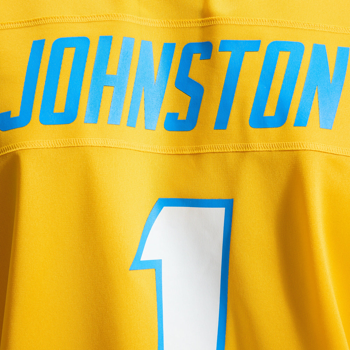 Los Angeles Chargers Quentin Johnston Gold Alternate Charger Power Game Player Jersey
