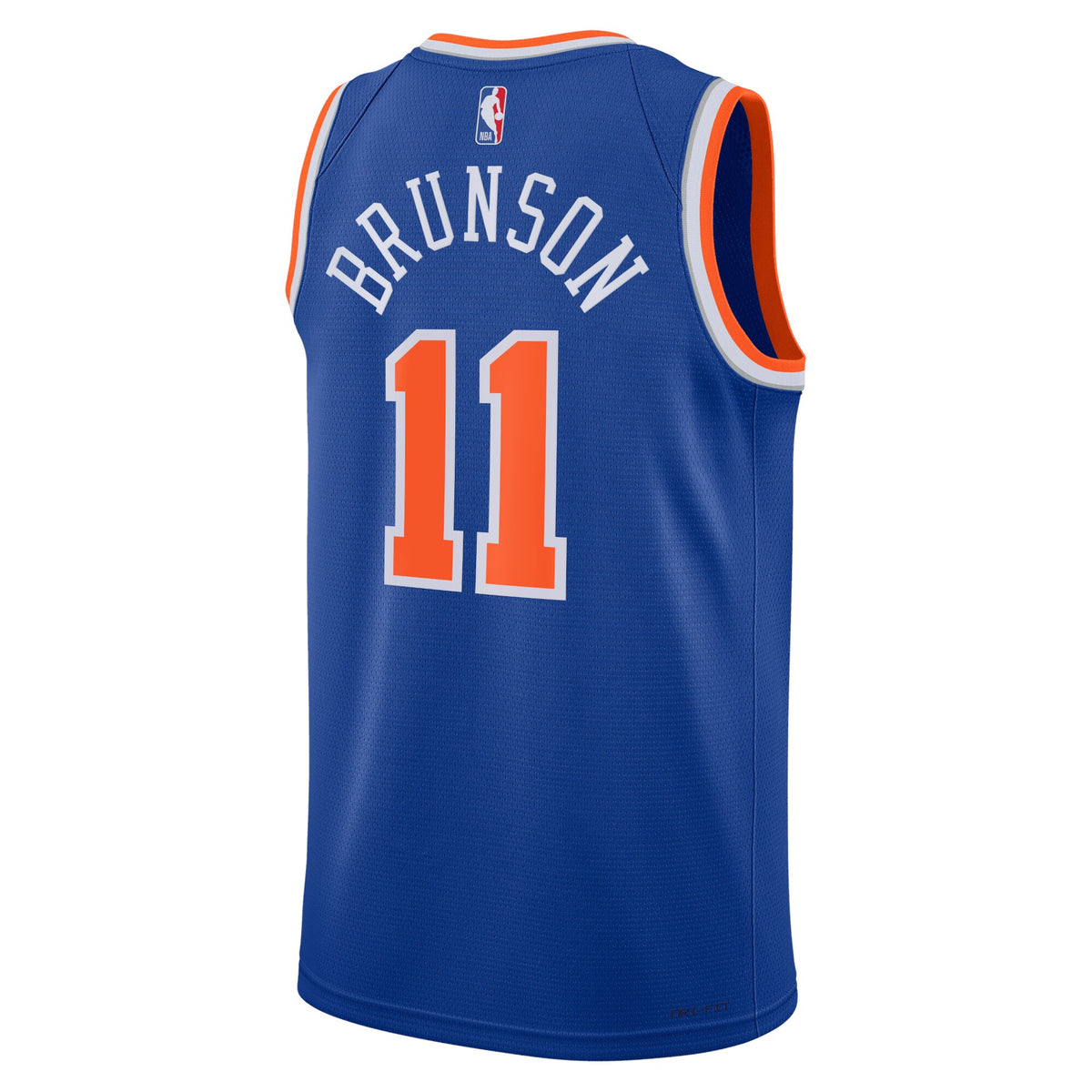 New York Knicks Icon Edition Swingman Jersey - Blue - Jalen Brunson -