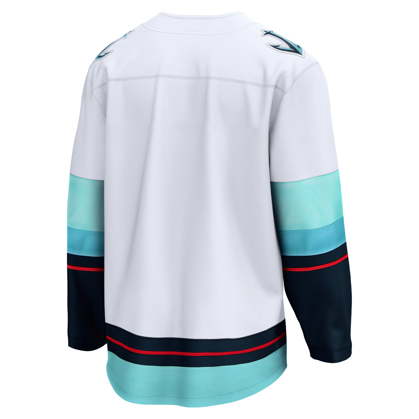 Seattle Kraken Fanatics White Away Breakaway Jersey
