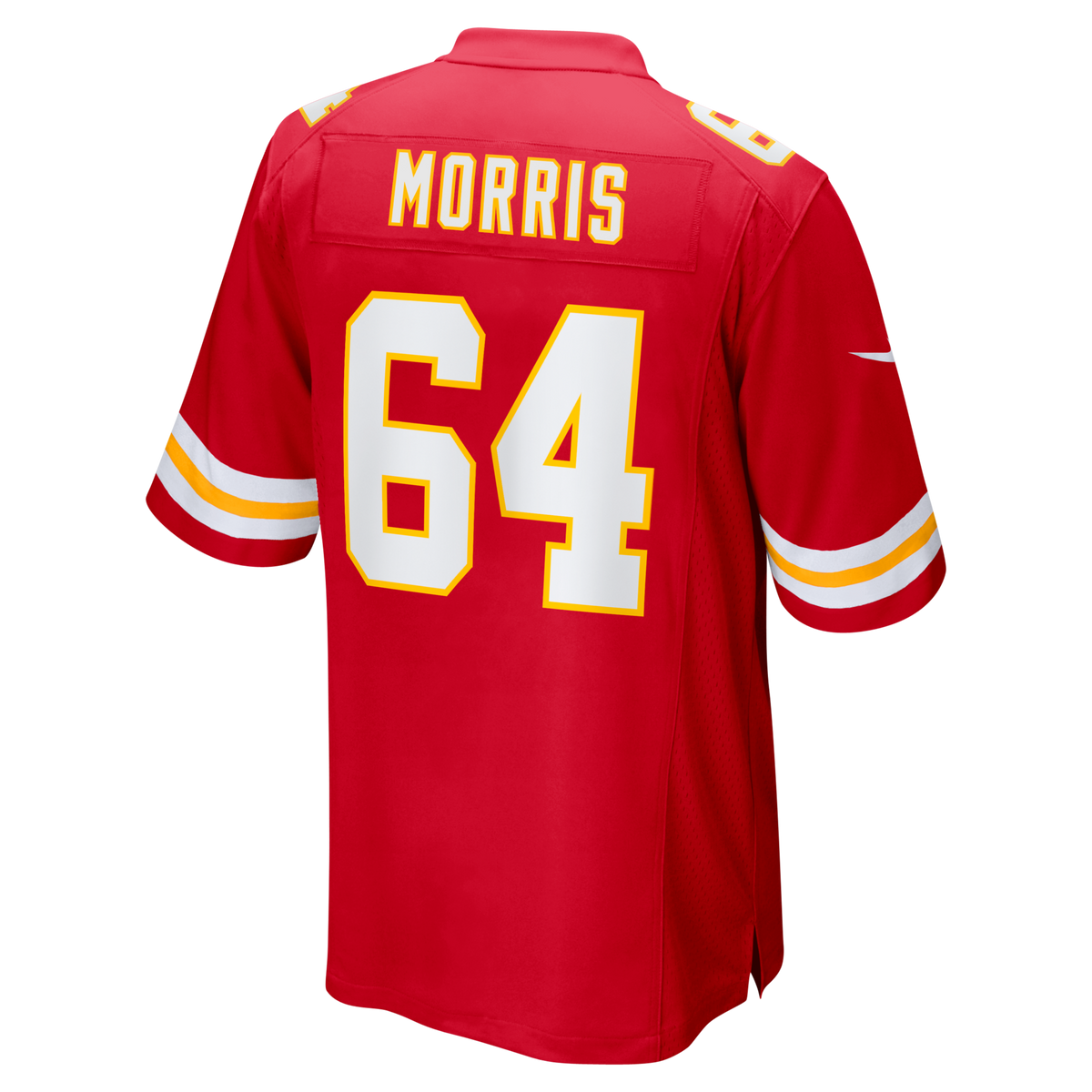 Kansas City Chiefs Wanya Morris Red Game Jersey