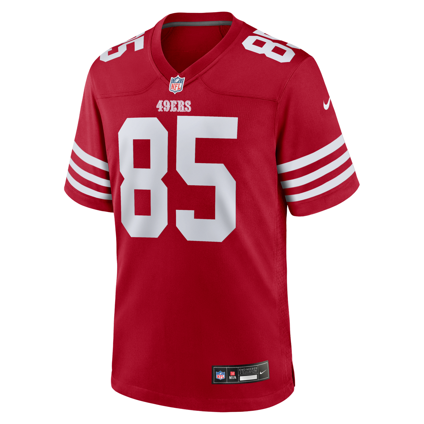 San Francisco 49ers George Kittle Nike Scarlet Player Game Jersey
