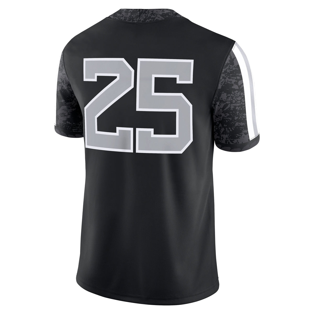 #25 West Virginia Mountaineers Alternate Game Jersey - Black