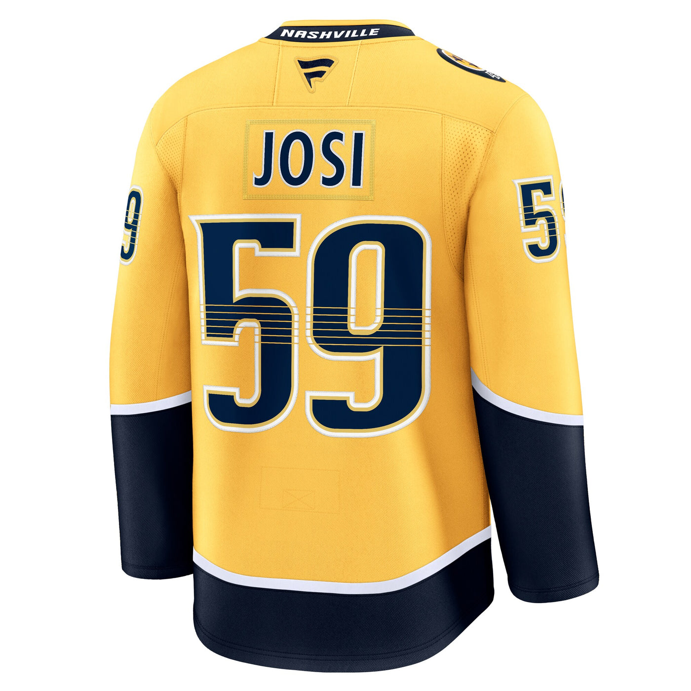 Nashville Predators Roman Josi Fanatics Yellow Home Premium Jersey