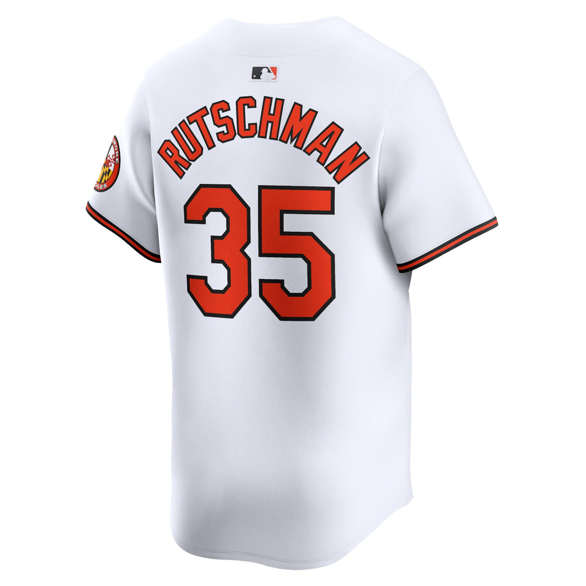 Baltimore Orioles Adley Rutschman White Home Limited Player Jersey