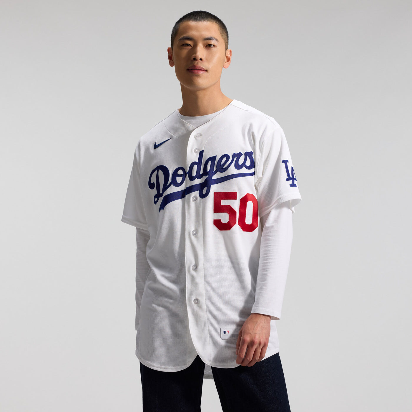Los Angeles Dodgers Mookie Betts Nike White Home Authentic Jersey