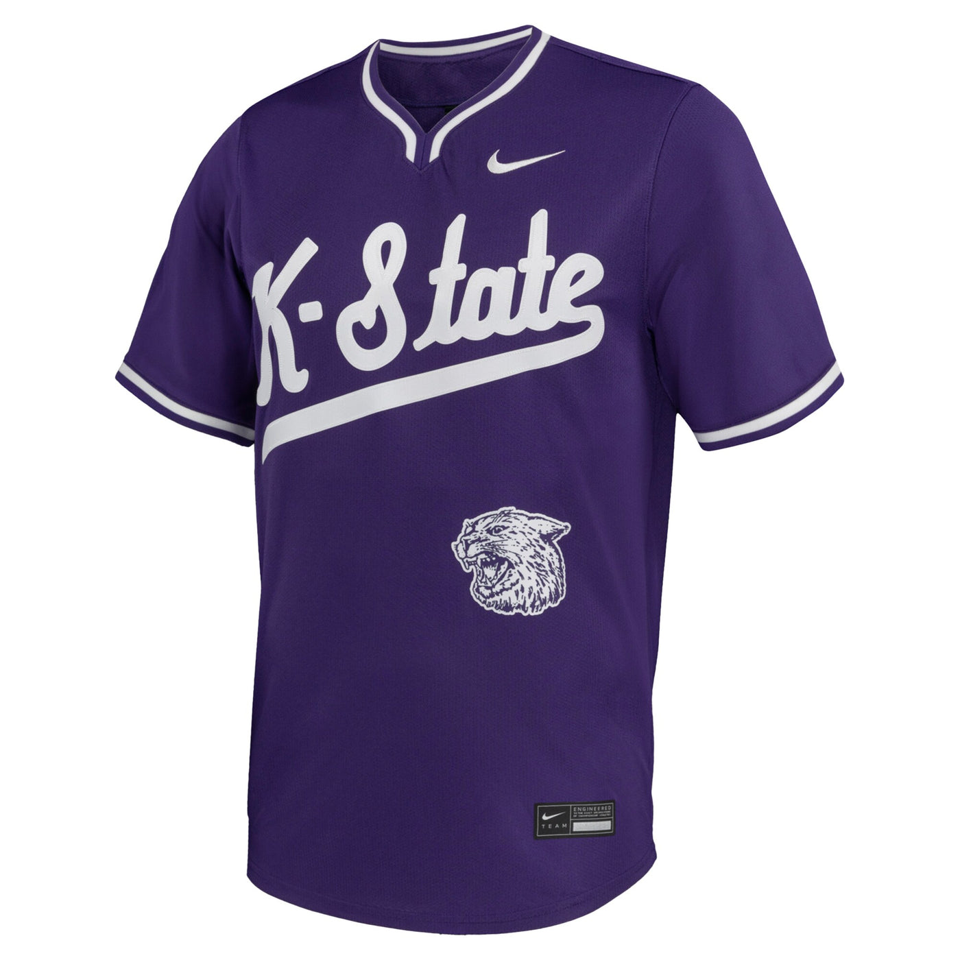 Nike Purple Kansas State Wildcats Limited Baseball Jersey