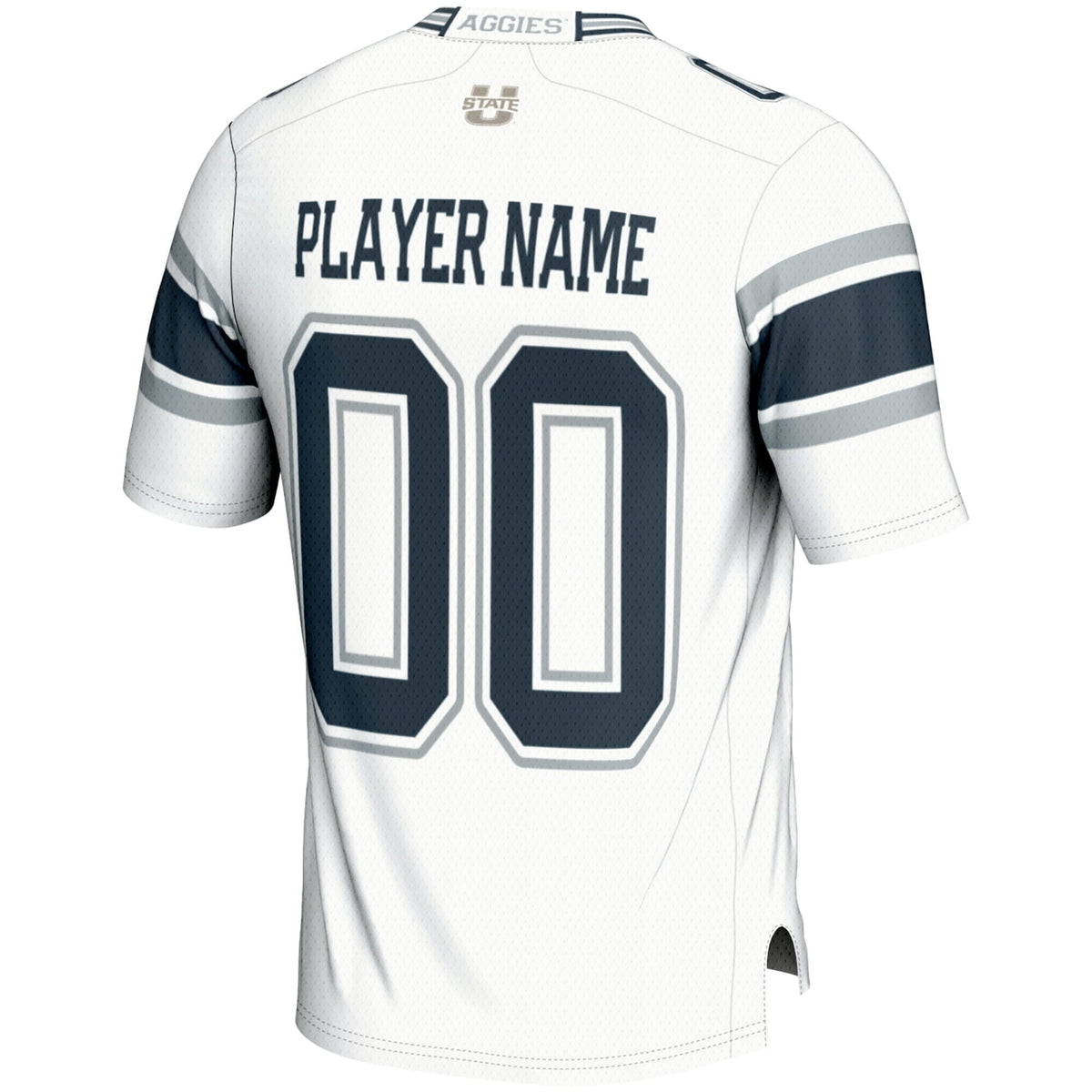 Utah State Aggies GameDay Greats NIL Pick-A-Player Football Jersey - White