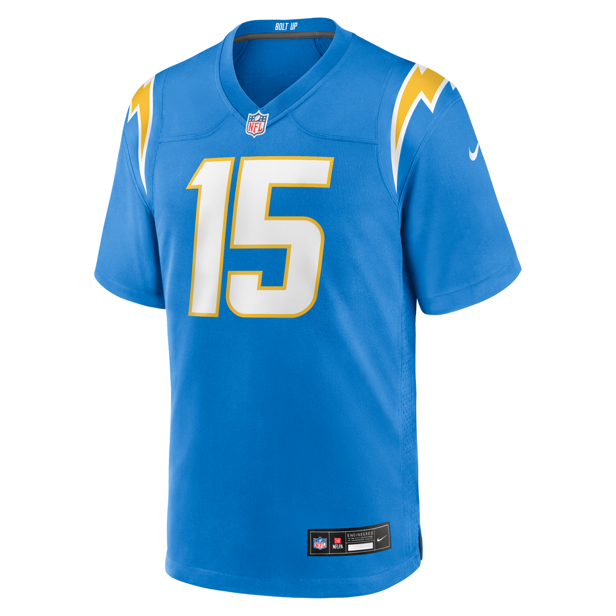 Los Angeles Chargers Ladd McConkey Powder Blue Player Game Jersey