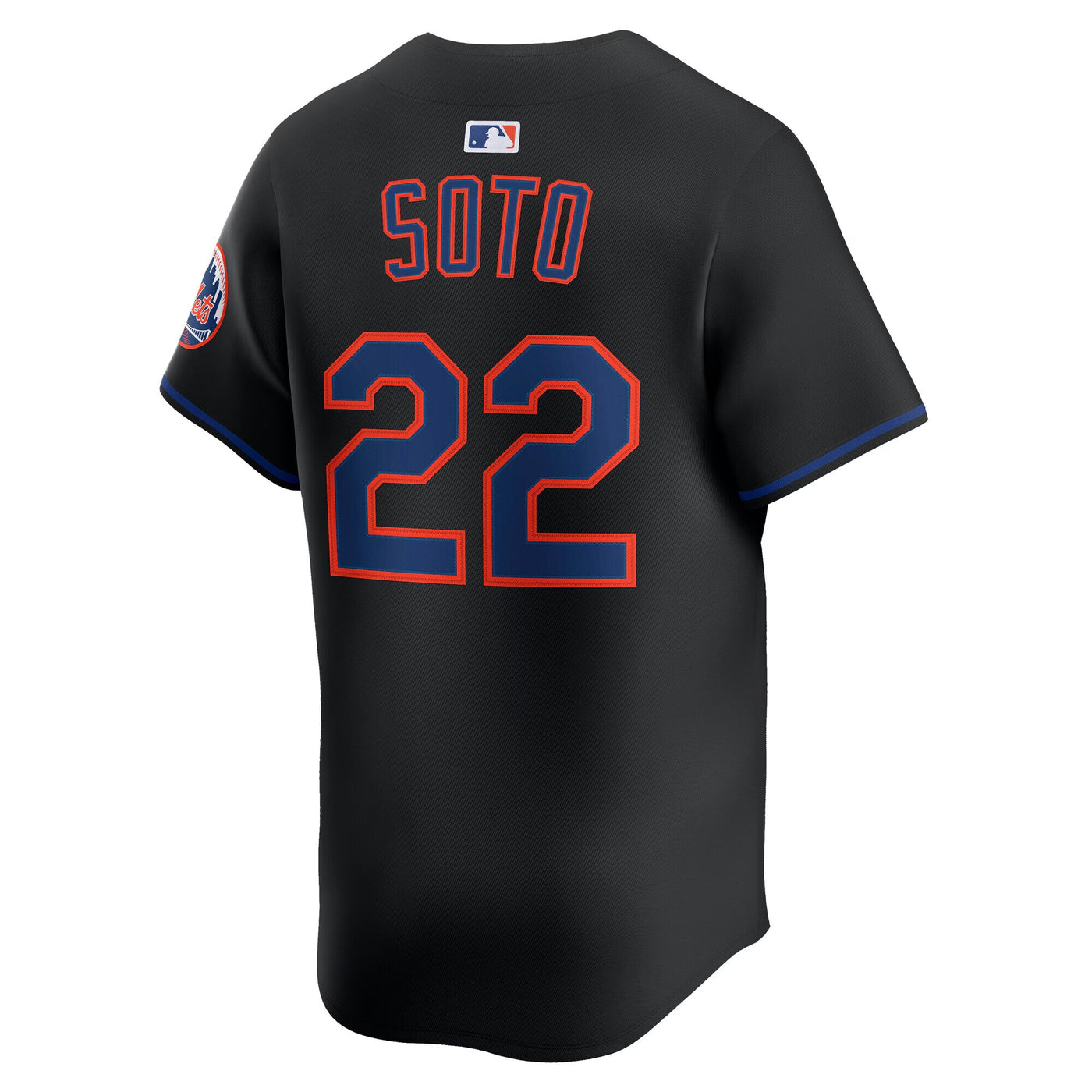 New York Mets Juan Soto Nike Black Alternate Limited Player Jersey