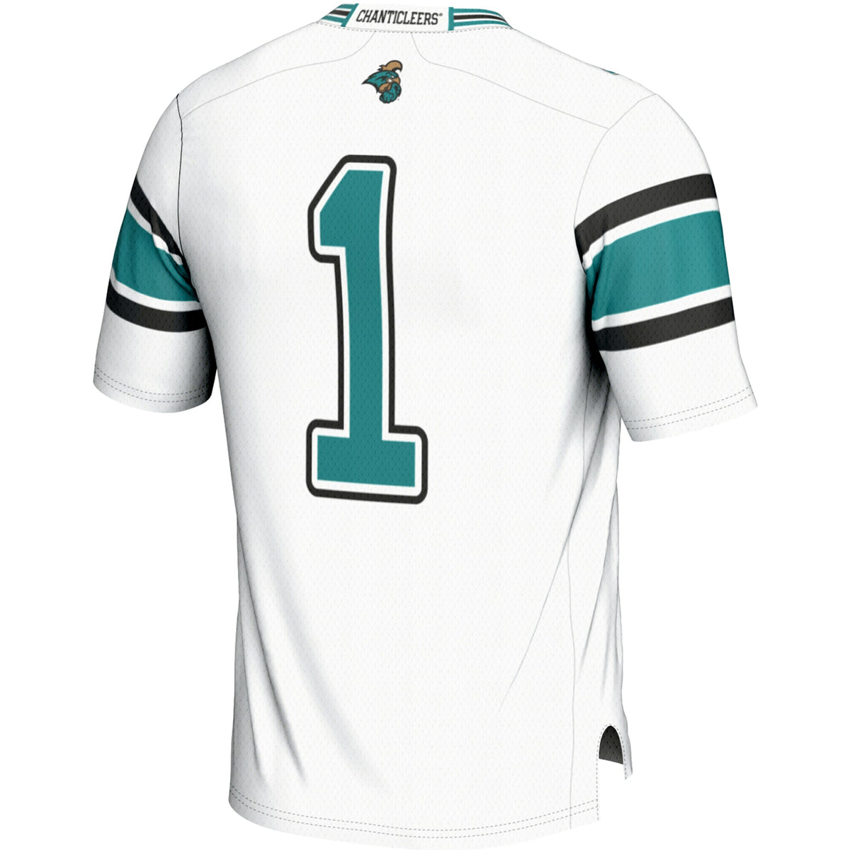 #1 Coastal Carolina Chanticleers GameDay Greats Endzone Football Jersey - White