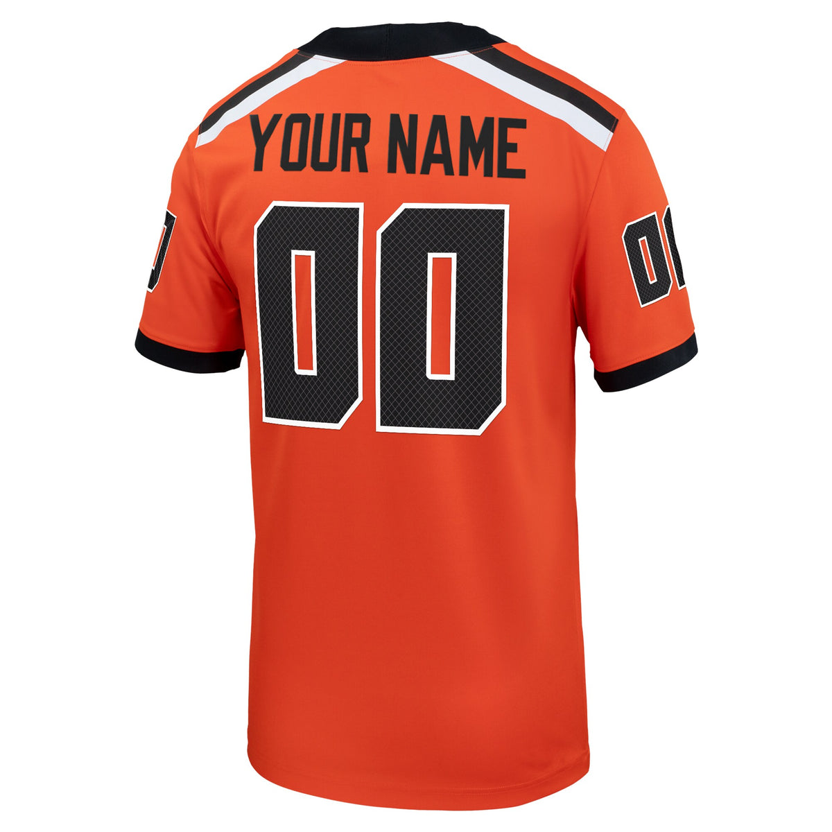 Oregon State Beavers Custom Football Game Jersey - Orange
