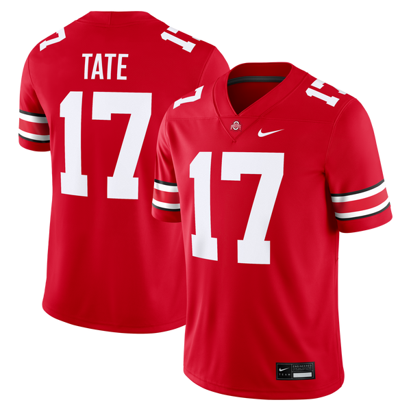 Nike Carnell Tate Scarlet Ohio State Buckeyes Game Jersey