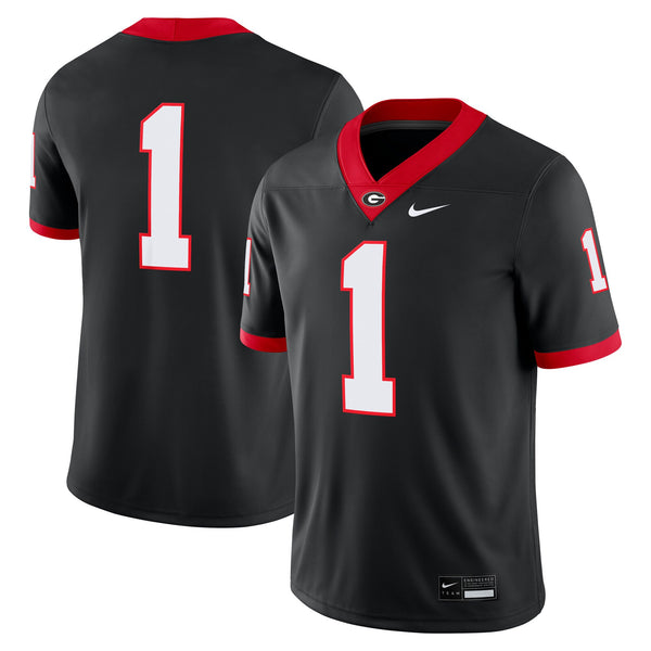 Nike Black Georgia Bulldogs Alternate Game Jersey