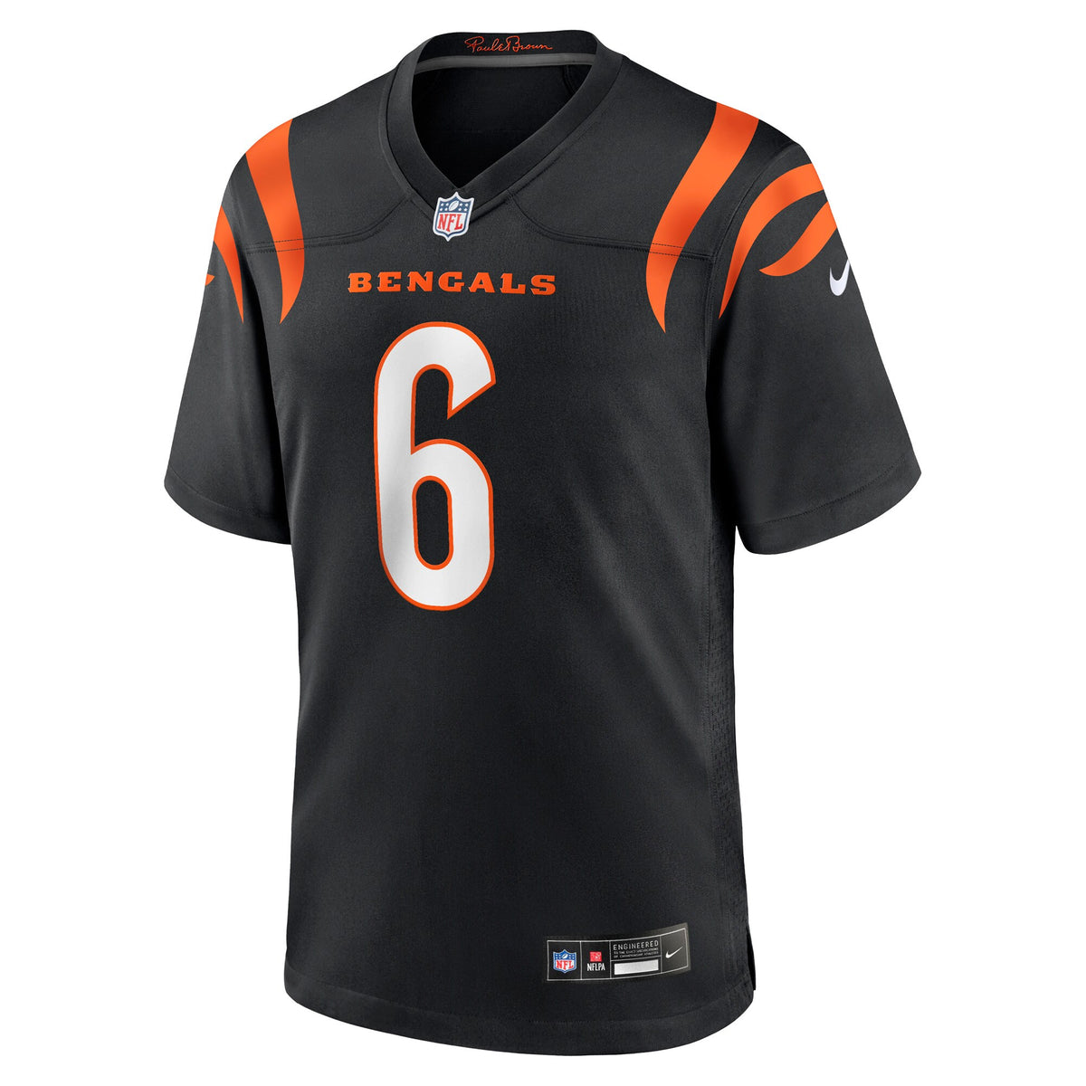 Cincinnati Bengals Bryan Cook Black Team Game Jersey