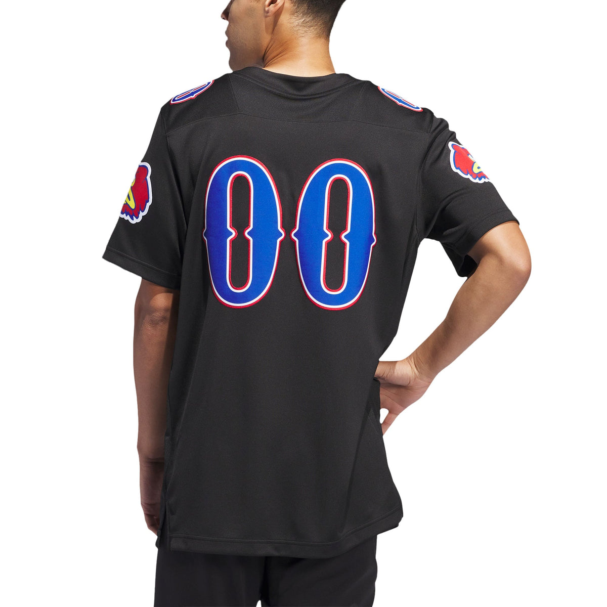 #00 Kansas Jayhawks Alternate Premier Jersey - Black