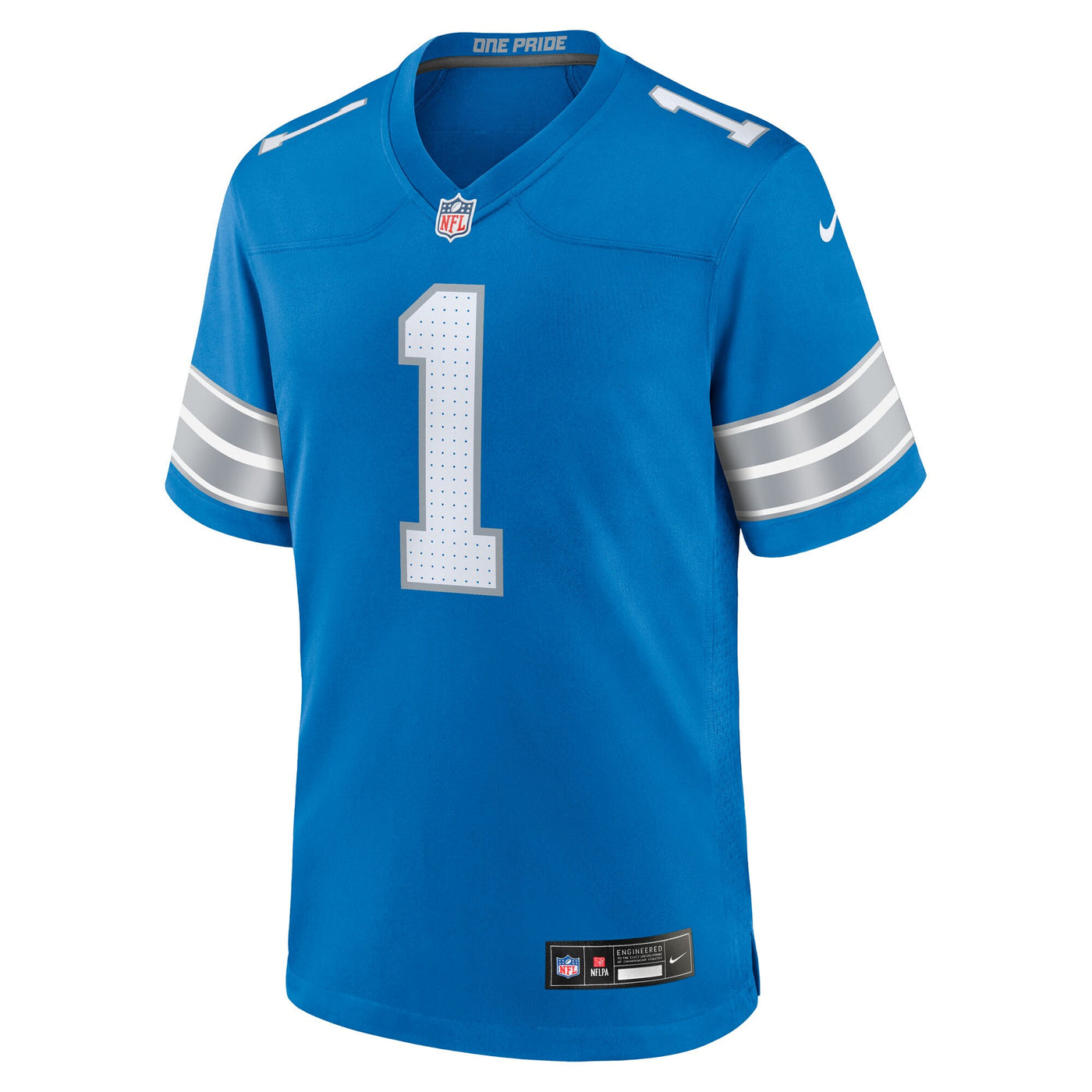 Detroit Lions Jameson Williams Nike Blue Game Player Jersey