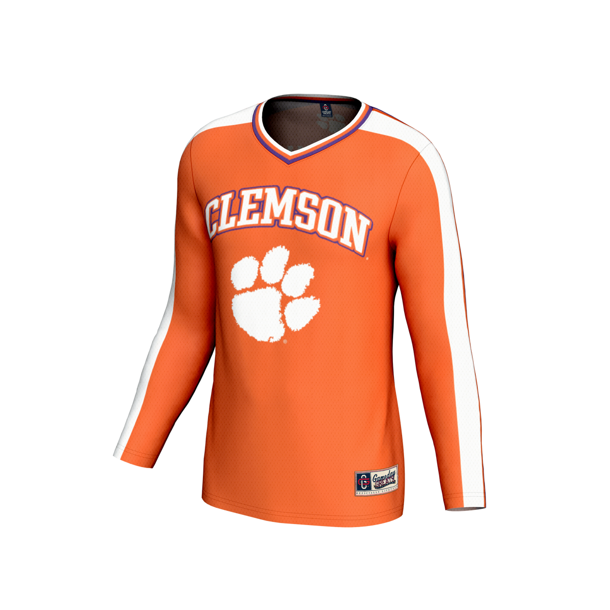 Clemson Tigers GameDay Greats NIL Pick-A-Player Lightweight Collegiate Volleyball Fashion Jersey - Orange