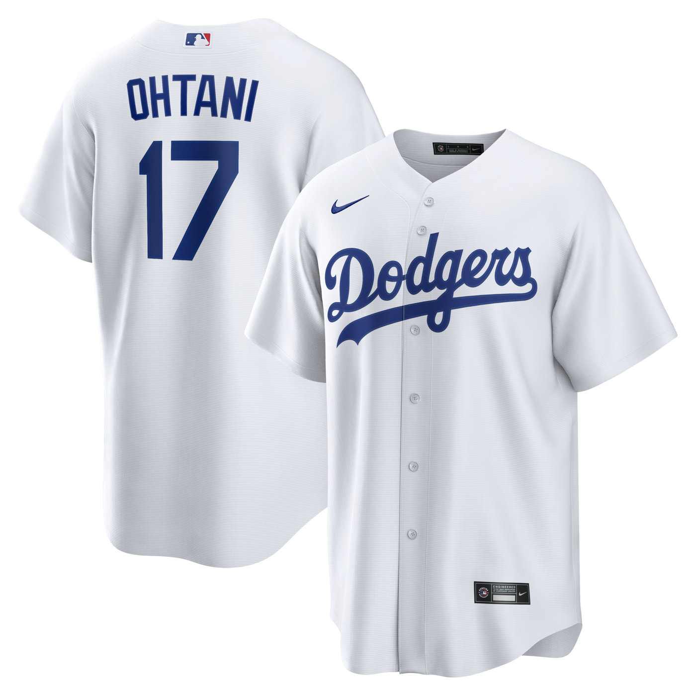 Los Angeles Dodgers Shohei Ohtani Nike White Home Replica Jersey