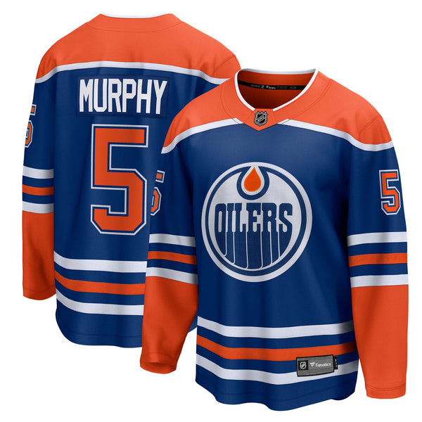 Edmonton Oilers Connor Murphy Fanatics Royal Home Breakaway Jersey