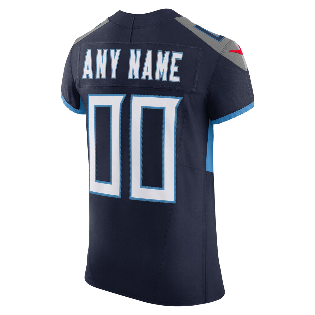 Tennessee Titans Navy Vapor F.U.S.E. Elite Custom Jersey