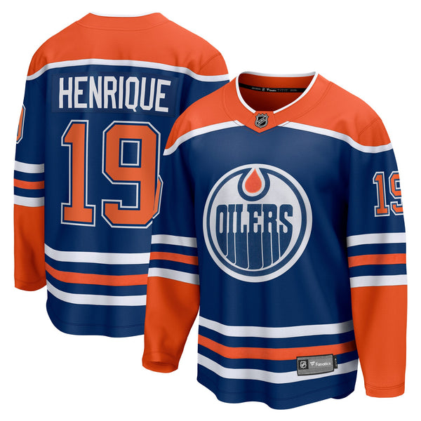 Edmonton Oilers Adam Henrique Fanatics Royal Home Breakaway Jersey