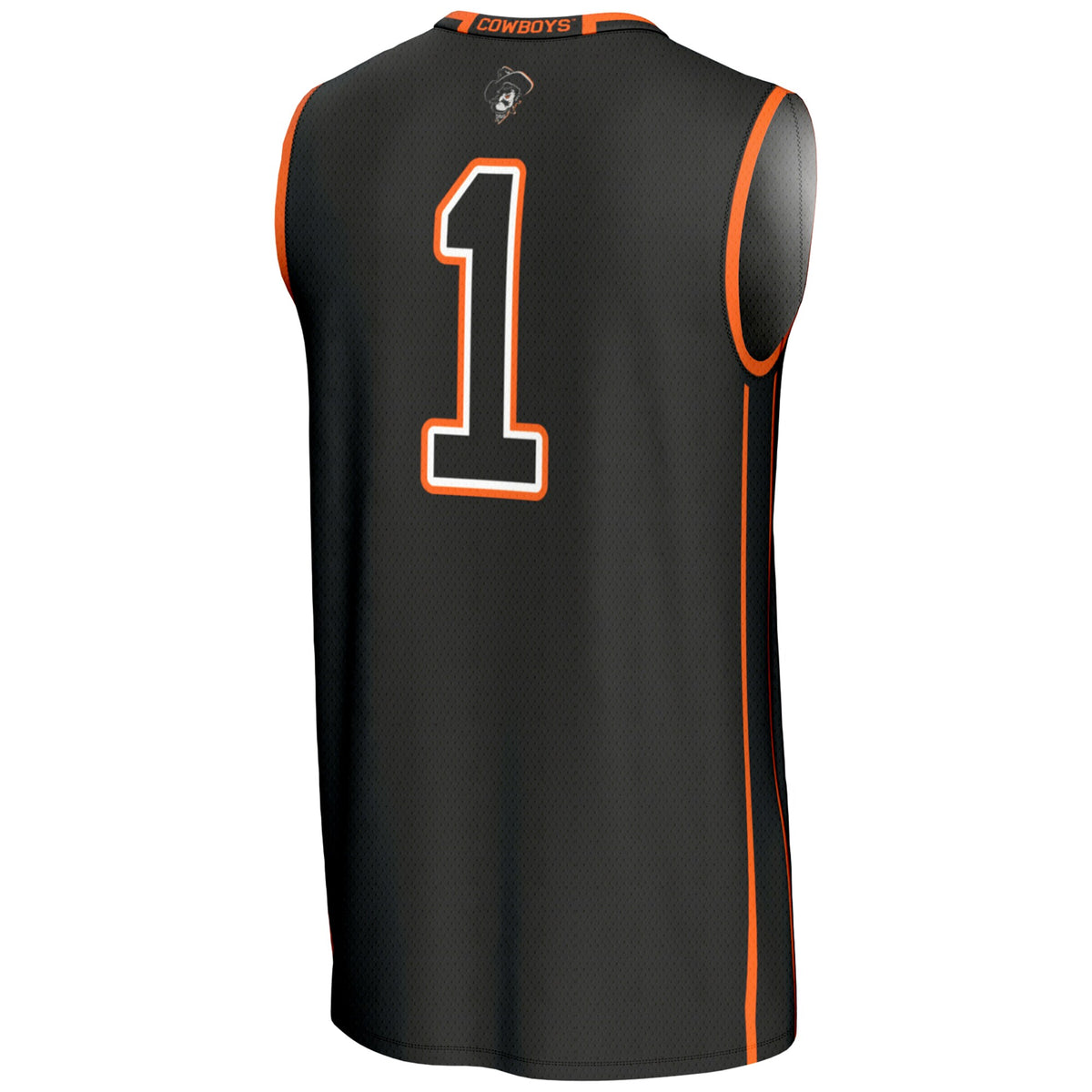 #1 Oklahoma State Cowboys GameDay Greats Lightweight Basketball Jersey - Black