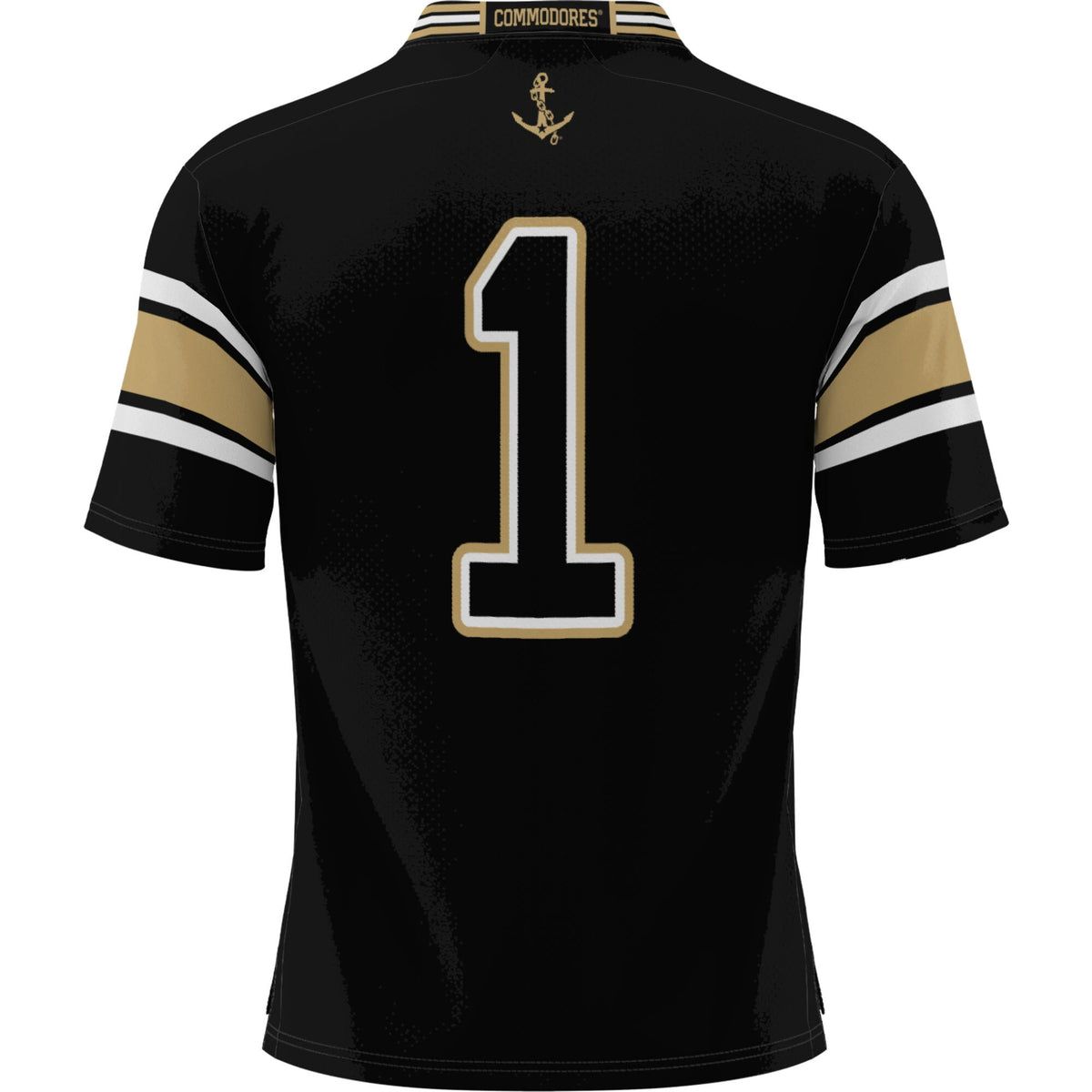 #1 Vanderbilt Commodores GameDay Greats Football Jersey - Black