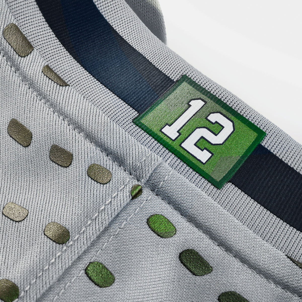 Seattle Seahawks Gray 2025 Rivalries Collection Custom Game Jersey