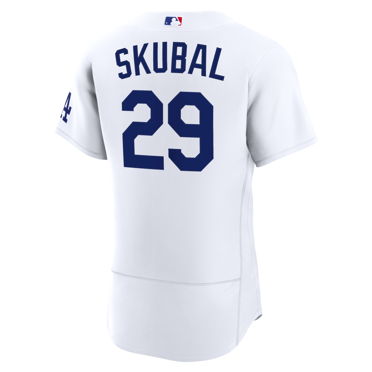 Los Angeles Dodgers Tarik Skubal White Home Authentic Jersey