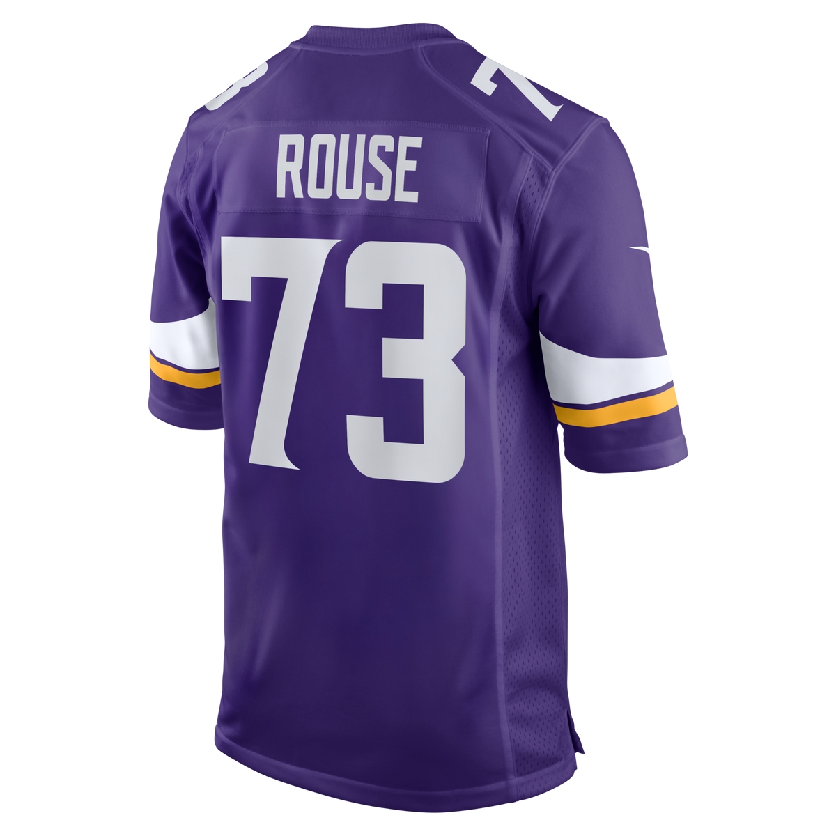 Minnesota Vikings Walter Rouse Purple Team Game Jersey