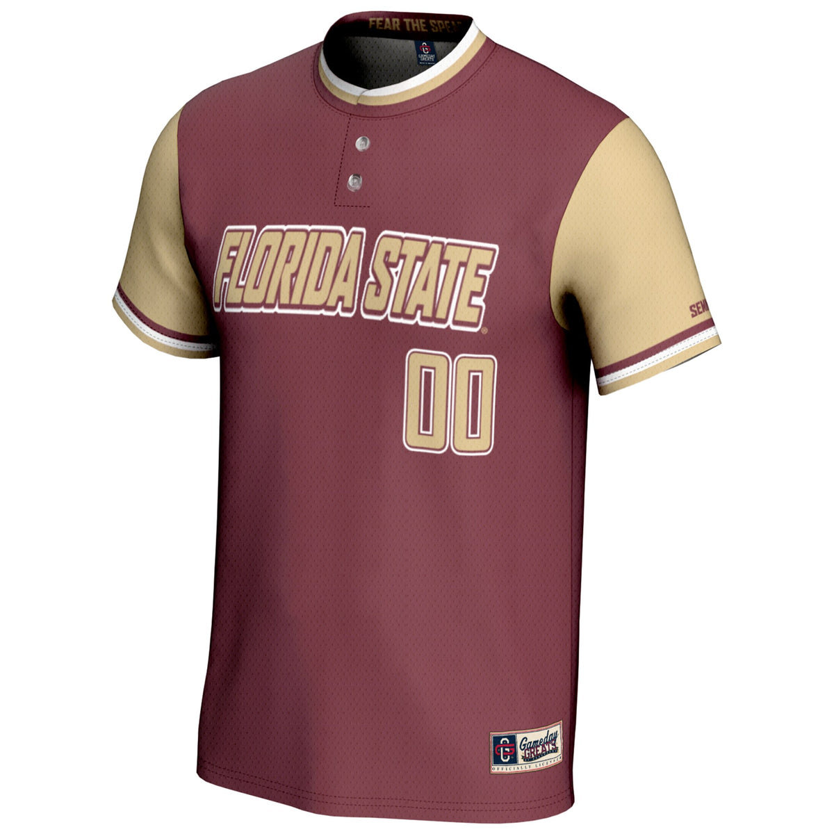 Florida State Seminoles GameDay Greats NIL Pick-A-Player Lightweight Softball Jersey - Garnet