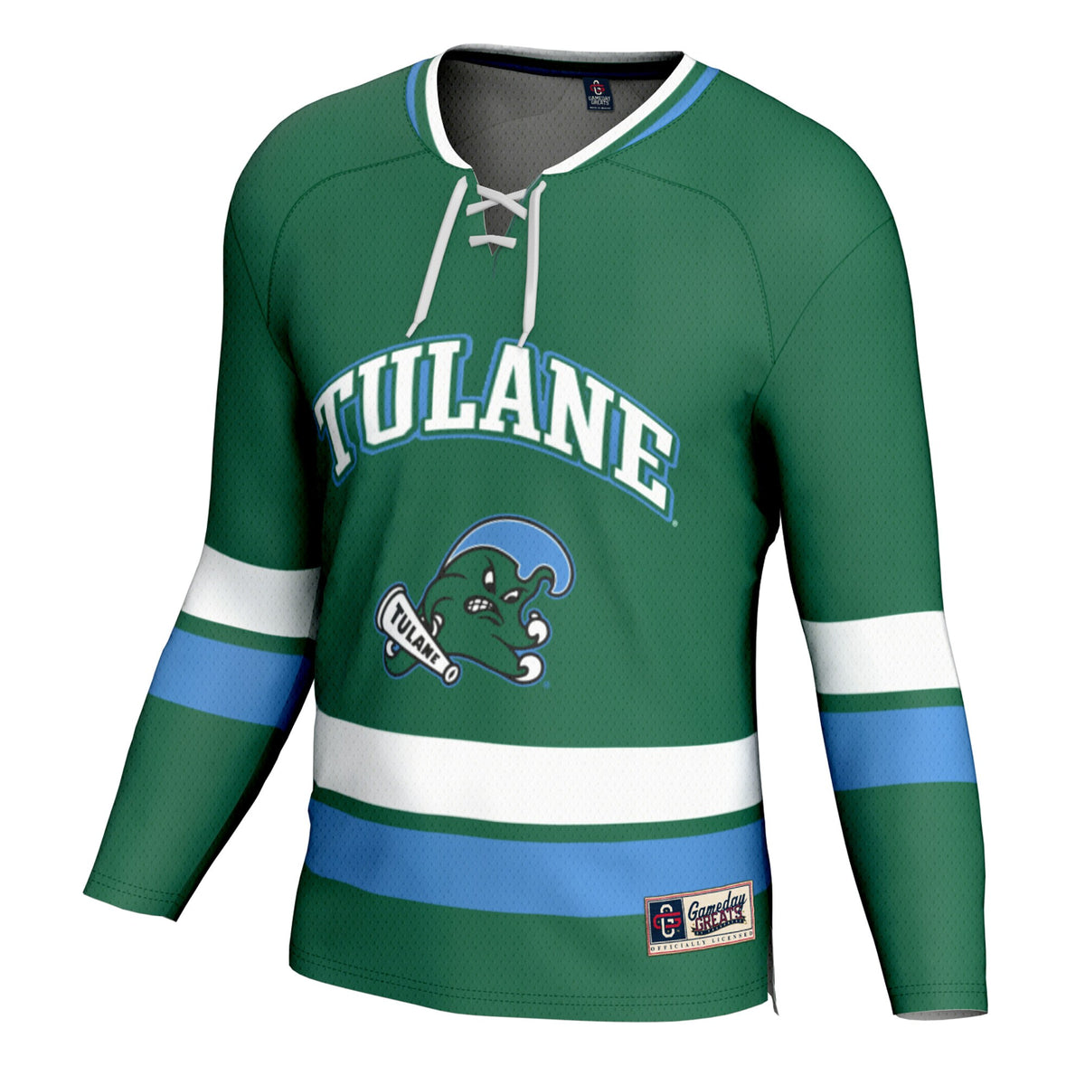 Tulane Green Wave GameDay Greats Spirit Hockey Jersey - Green
