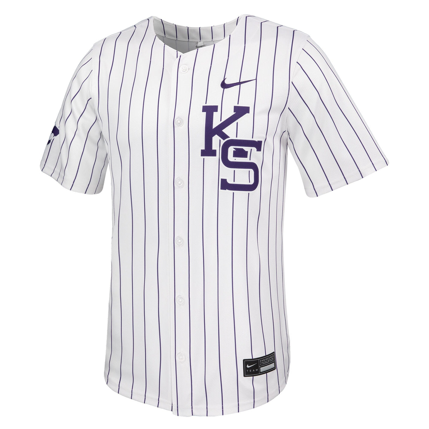 Nike White Kansas State Wildcats Limited Baseball Jersey