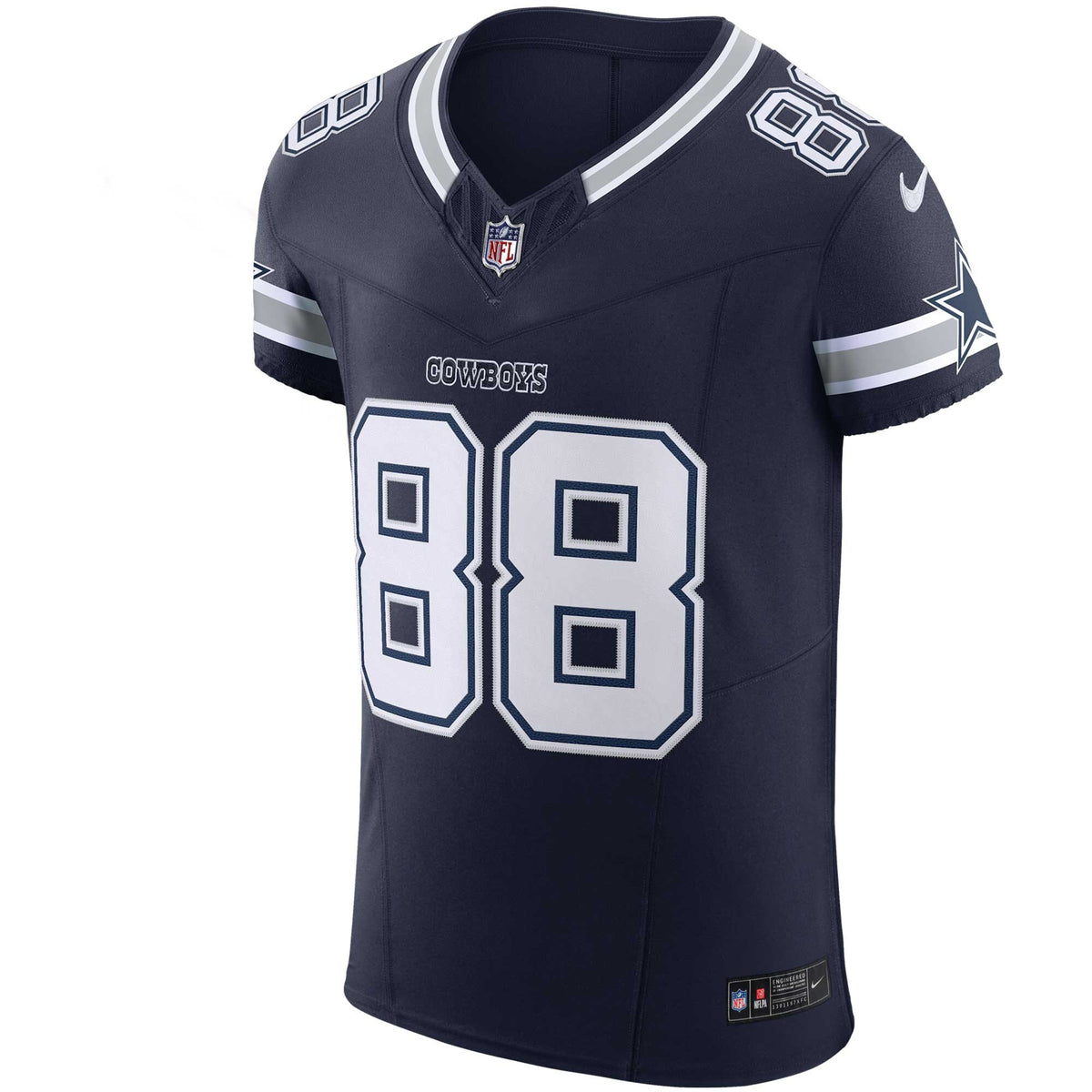 Dallas Cowboys CeeDee Lamb Navy Team Vapor F.U.S.E. Elite Jersey
