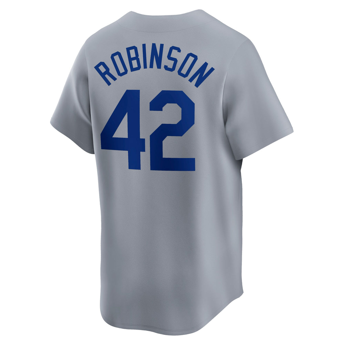 Brooklyn Dodgers Jackie Robinson Gray Throwback Cooperstown Collection Limited Jersey
