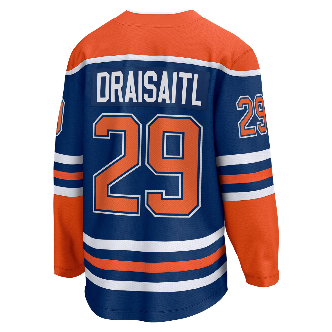 Edmonton Oilers Leon Draisaitl Fanatics Royal Home Breakaway Jersey
