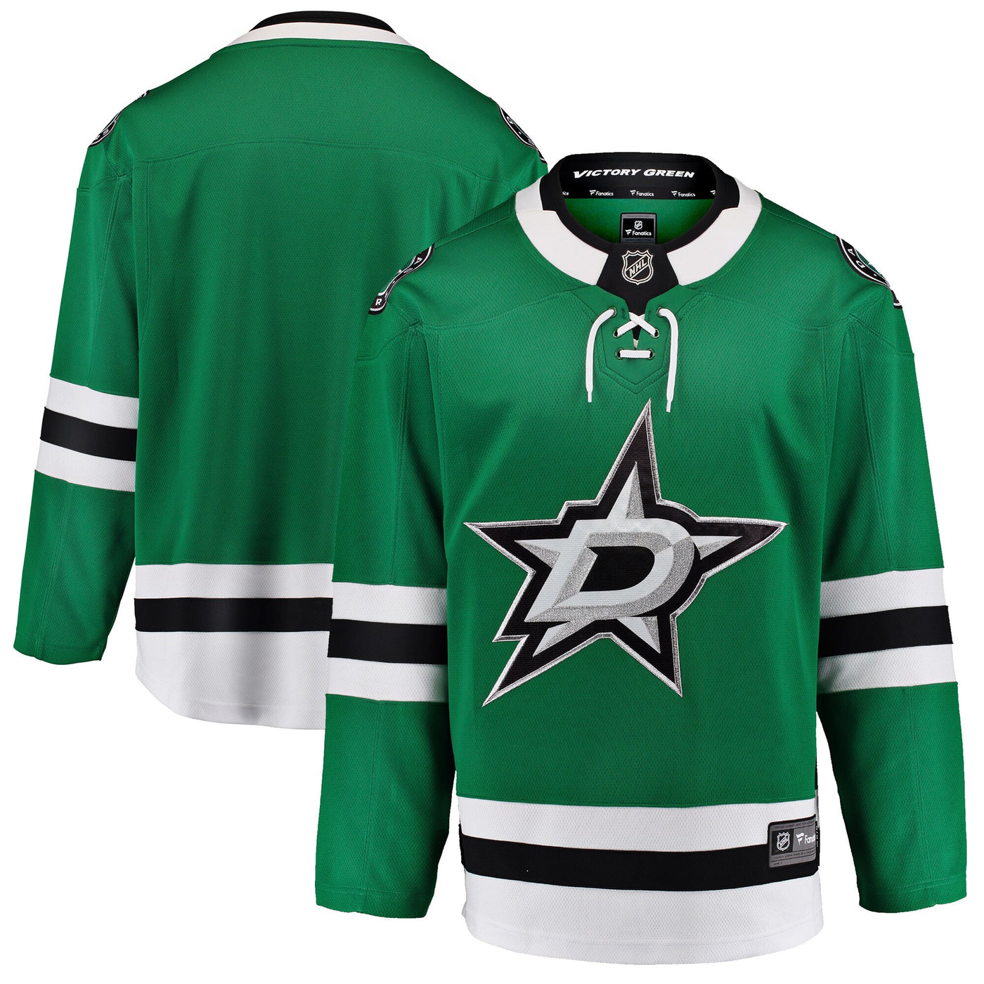 Dallas Stars Fanatics Green Breakaway Home Jersey