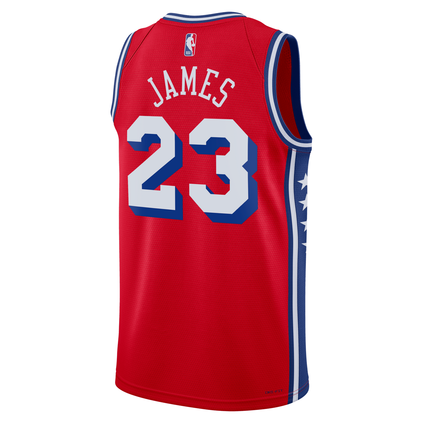 Philadelphia 76ers Jordan Brand Statement Edition Swingman Jersey - Red - Lebron James