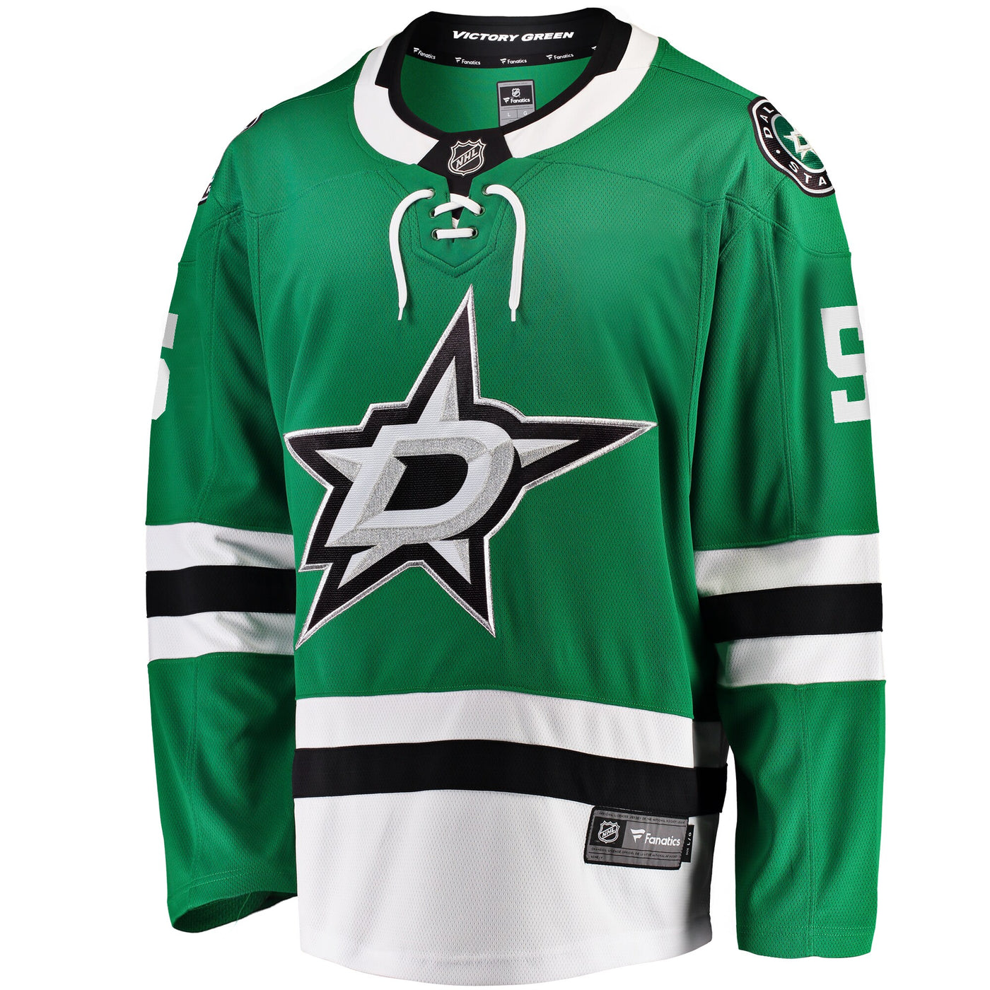 Dallas Stars Nils Lundkvist Fanatics Kelly Green Home Premier Breakaway Player Jersey